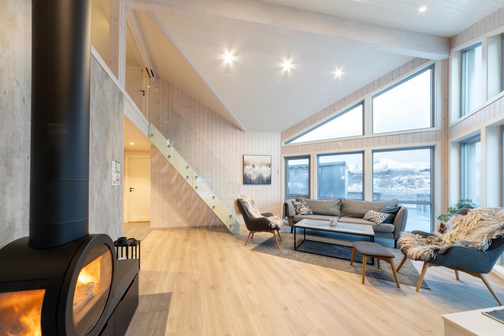 Vikran Seaside Lodge Straumsjoen Buitenkant foto